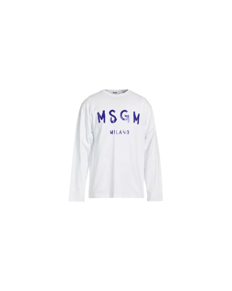 MSGM TOPS - T-shirtsauf YOOX.COM Weiß