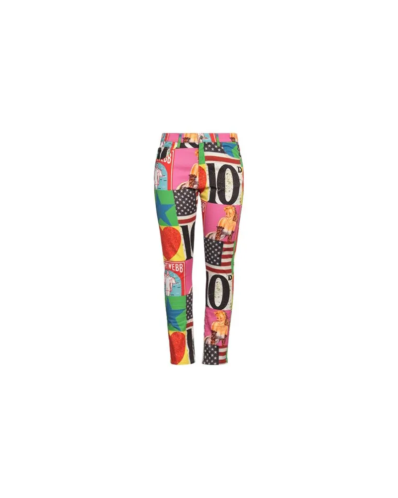 Iceberg HOSEN & RÖCKE - Jeanshosenauf YOOX.COM Fuchsia