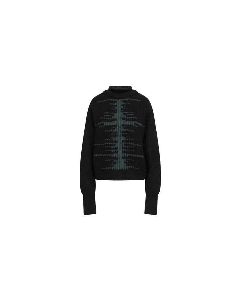 Kitsuné STRICKWAREN - Rollkragenpulloverauf YOOX.COM Schwarz