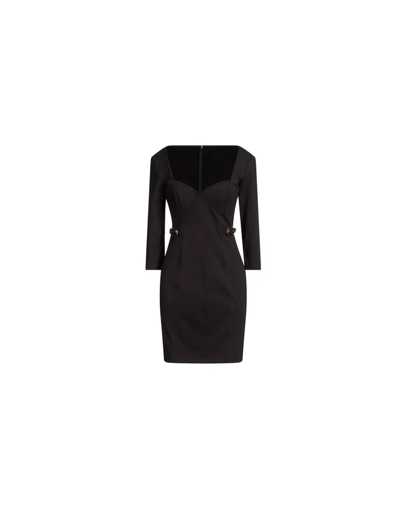 Versace Jeans KLEIDER - Mini-Kleiderauf YOOX.COM Schwarz