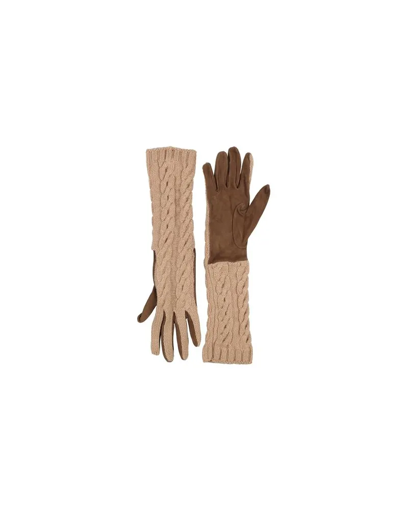 AGNONA ACCESSOIRES - Handschuheauf YOOX.COM Beige