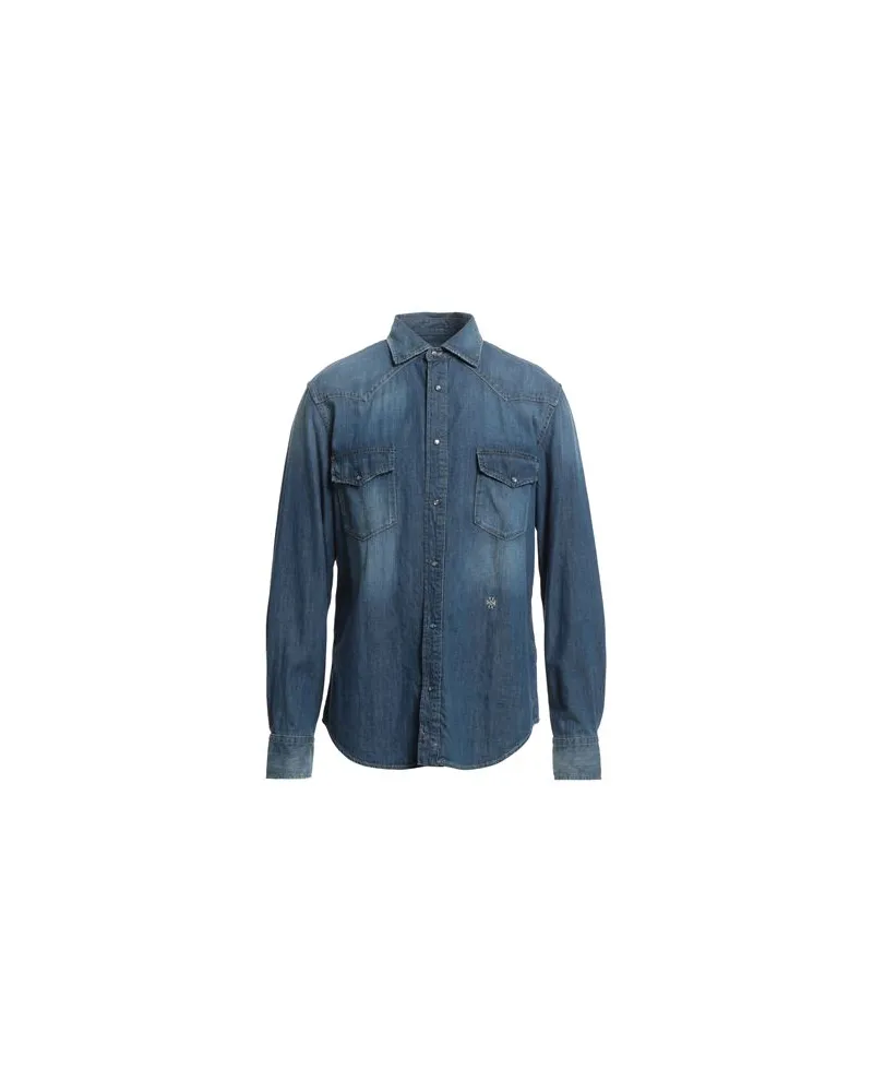 Jacob Cohën TOPS - Jeanshemdenauf YOOX.COM Blau