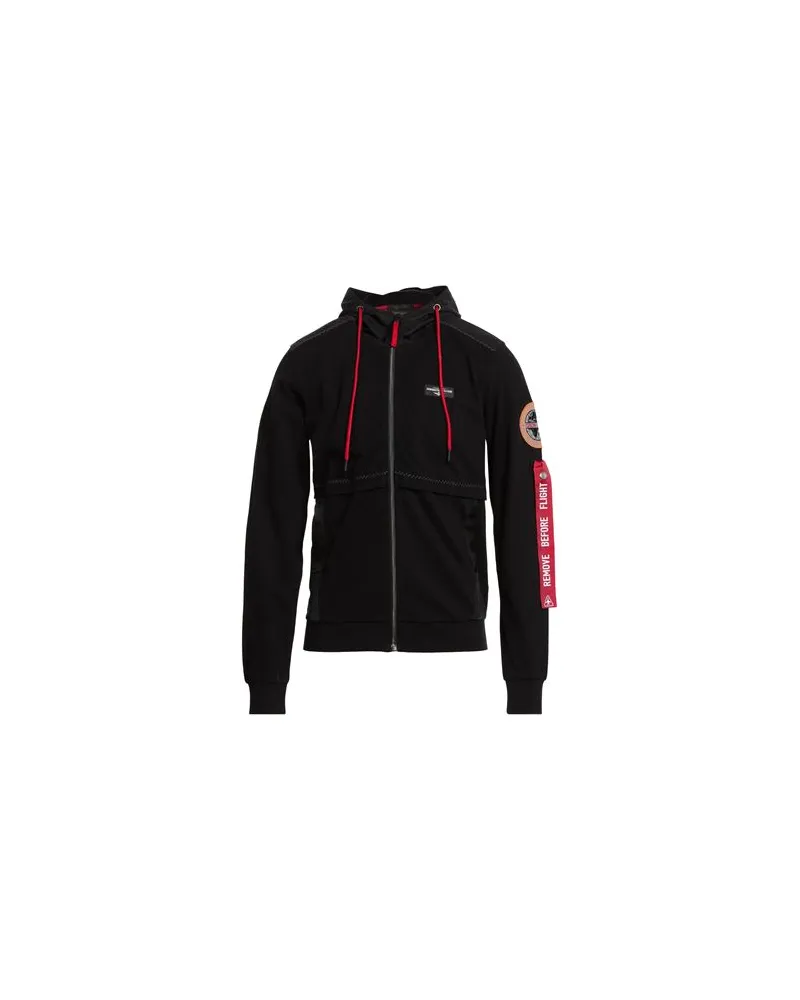 Aeronautica Militare TOPS - Sweatshirtsauf YOOX.COM Schwarz