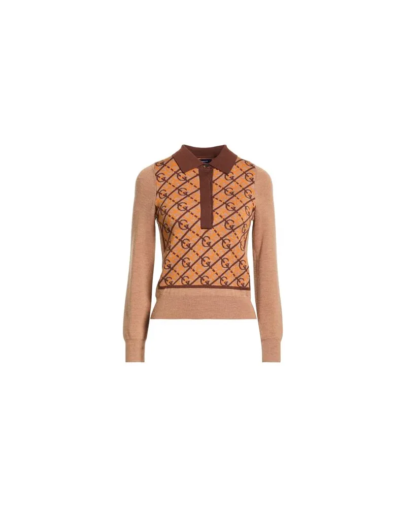 Gant STRICKWAREN - Pulloverauf YOOX.COM Hellbraun