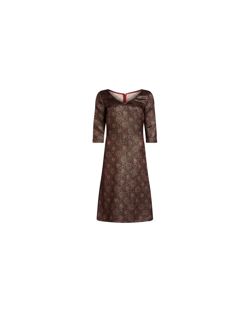 SIYU KLEIDER - Midi-Kleiderauf YOOX.COM Ziegelrot