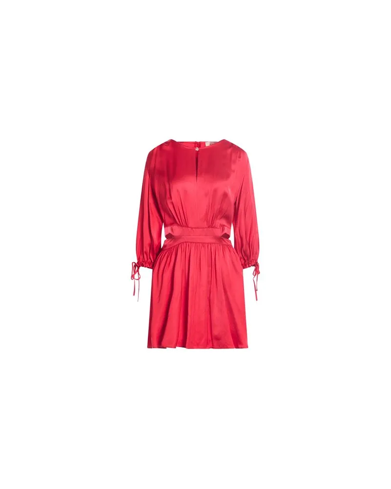 VICOLO KLEIDER - Mini-Kleiderauf YOOX.COM Tomatenrot