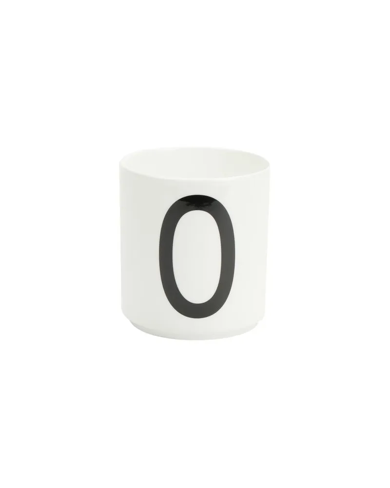 DESIGN LETTERS O - ESSEN & KÜCHE - Tassenauf YOOX.COM Weiß