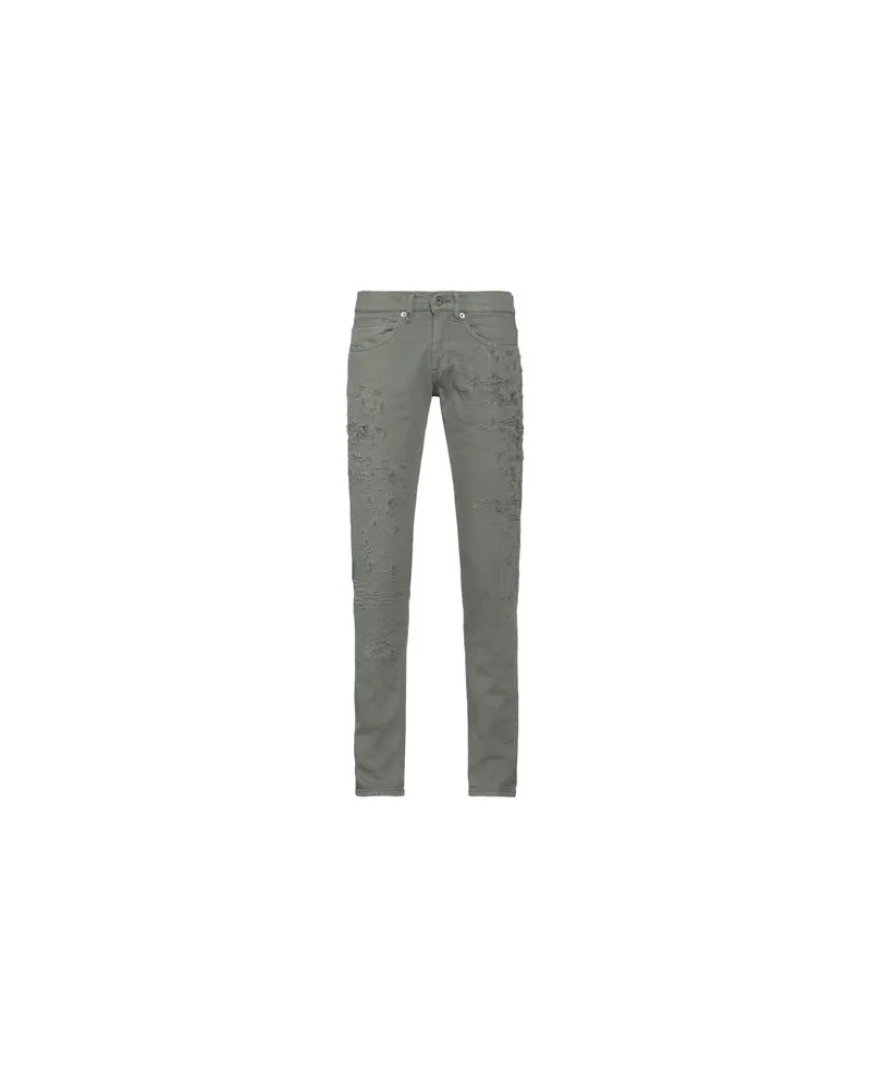 Dondup HOSEN & RÖCKE - Jeanshosenauf YOOX.COM Militärgrün