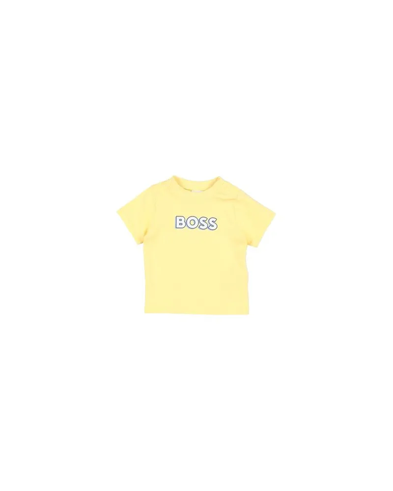 HUGO BOSS TOPS - T-shirtsauf YOOX.COM Pastellgelb