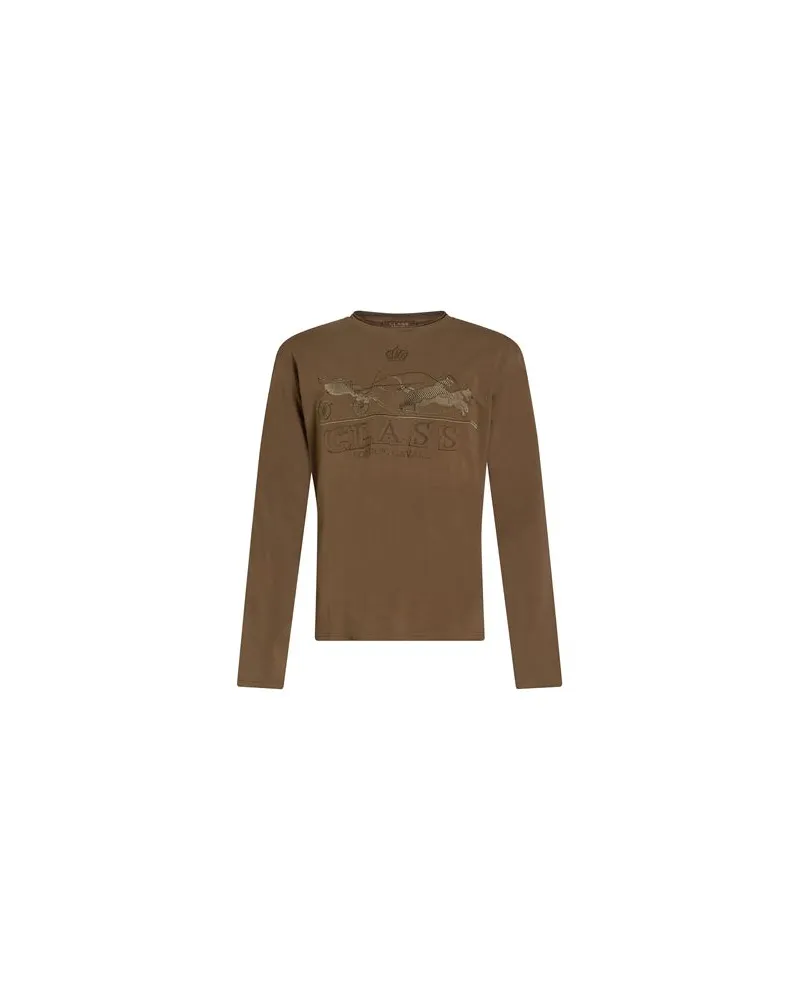 Roberto Cavalli TOPS - T-shirtsauf YOOX.COM Militärgrün