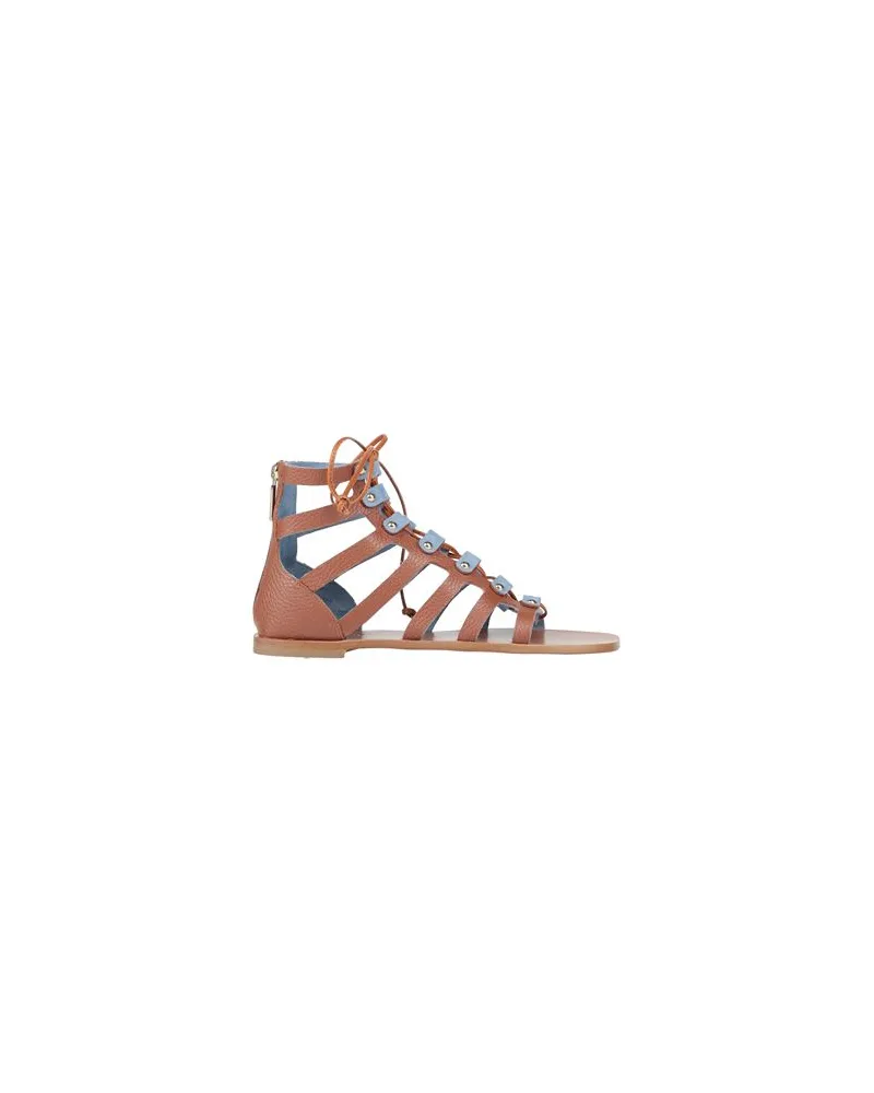 Pollini SCHUHE - Sandalenauf YOOX.COM Kamel
