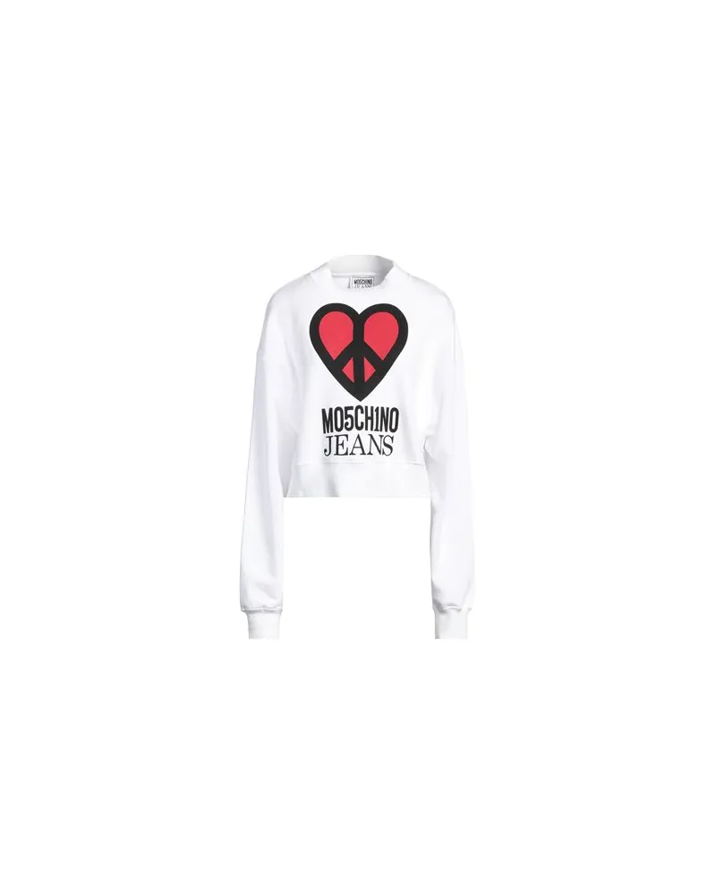 Moschino TOPS - Sweatshirtsauf YOOX.COM Weiß