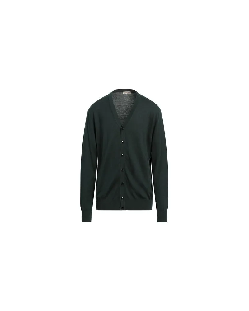 Cashmere Company STRICKWAREN - Strickjackenauf YOOX.COM Dunkelgrün