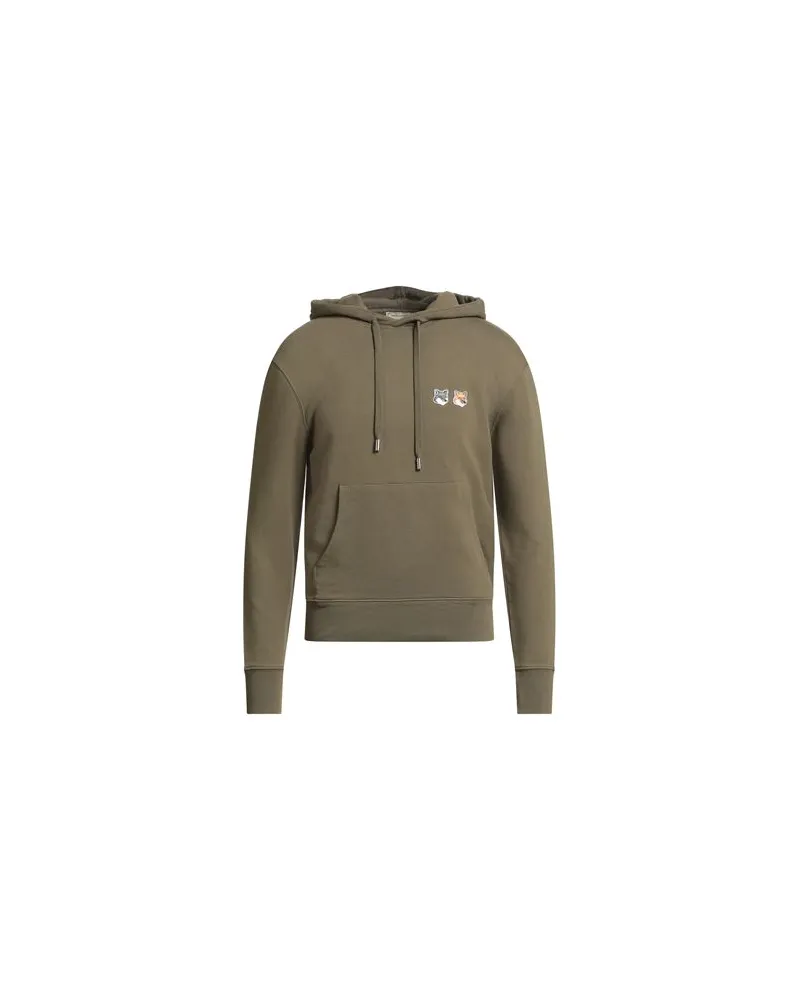 Kitsuné TOPS - Sweatshirtsauf YOOX.COM Militärgrün
