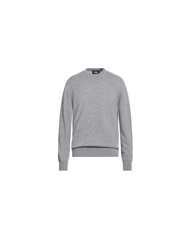 Alpha Studio STRICKWAREN - Pulloverauf YOOX.COM Grau
