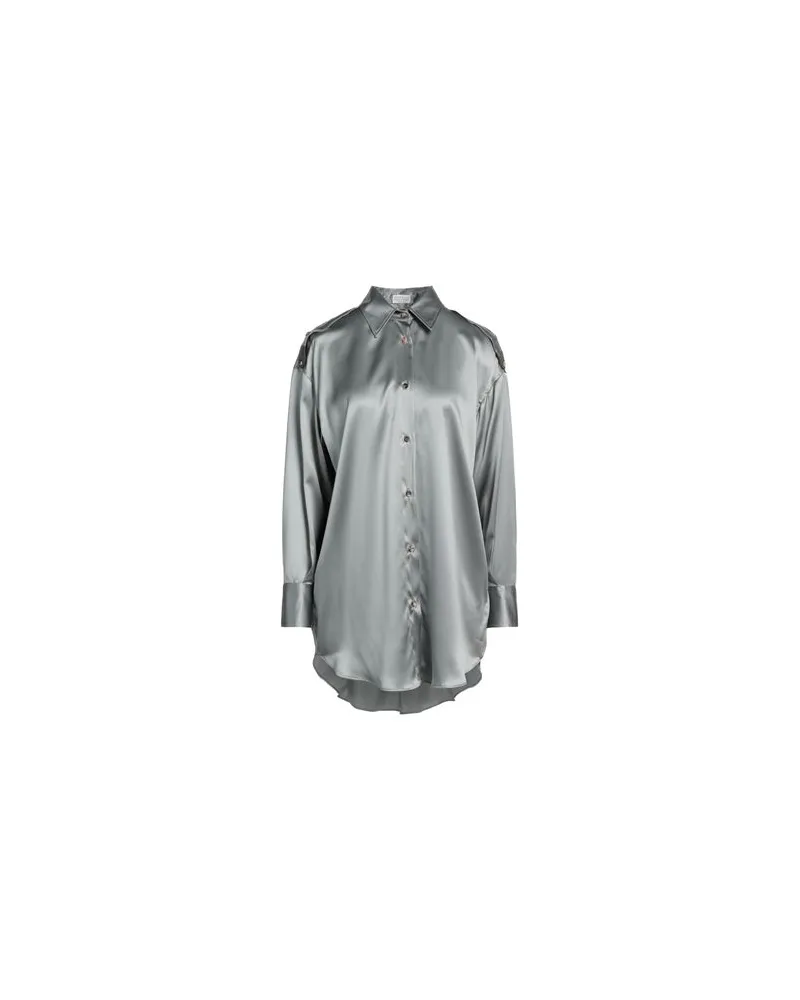 Brunello Cucinelli TOPS - Hemdenauf YOOX.COM Grau
