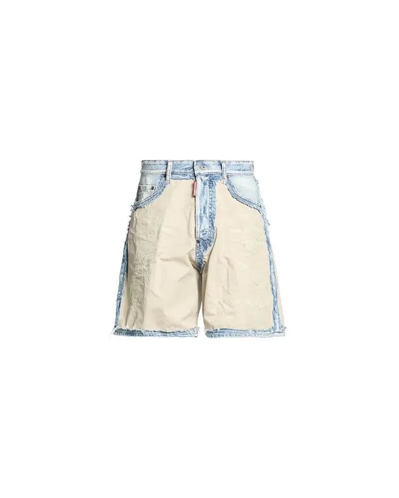 Dsquared2 HOSEN & RÖCKE - Jeansshortsauf YOOX.COM Blau