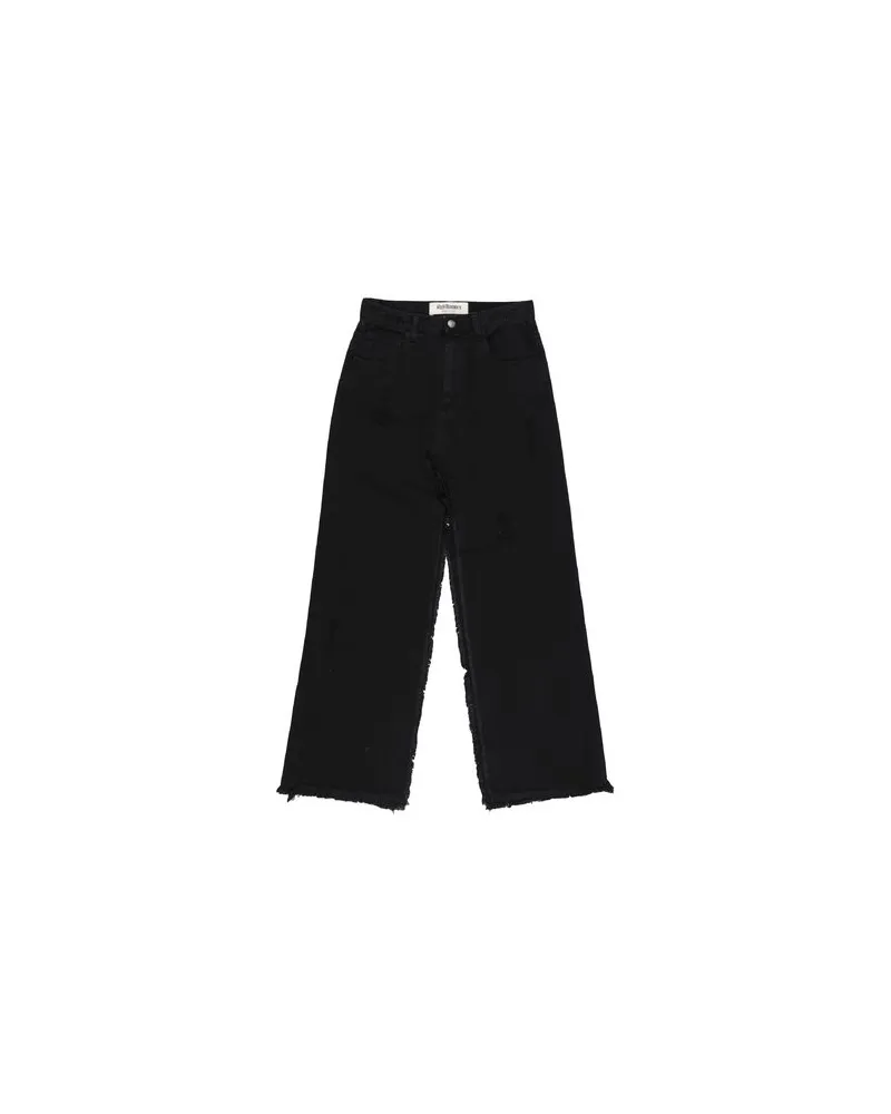 Roy Roger's HOSEN & RÖCKE - Jeansröckeauf YOOX.COM Schwarz