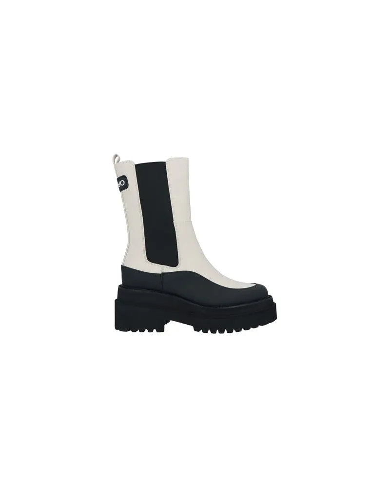 Liu Jo SCHUHE - Stiefelettenauf YOOX.COM Elfenbein