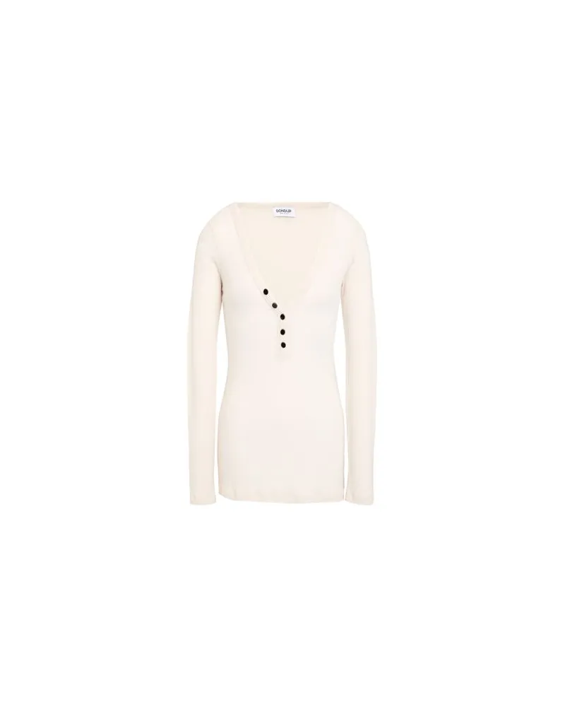 Dondup STRICKWAREN - Pulloverauf YOOX.COM Cremeweiß