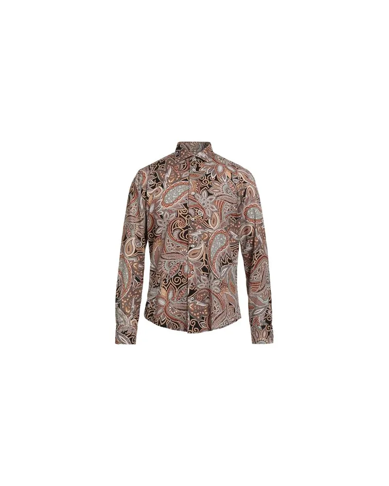 Brian Dales TOPS - Hemdenauf YOOX.COM Braun