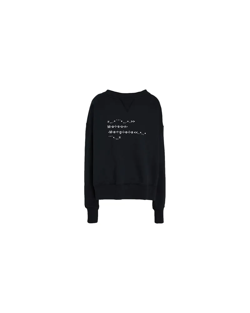 Maison Margiela TOPS - Sweatshirtsauf YOOX.COM Schwarz