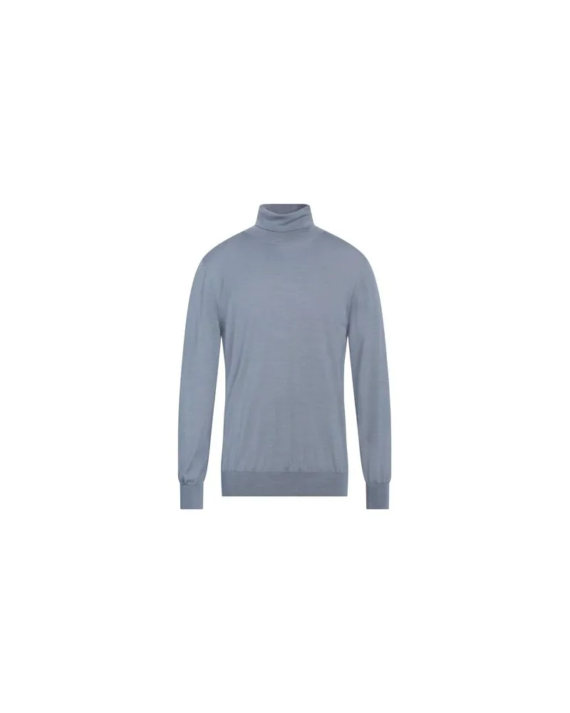 VNECK STRICKWAREN - Rollkragenpulloverauf YOOX.COM Taubenblau