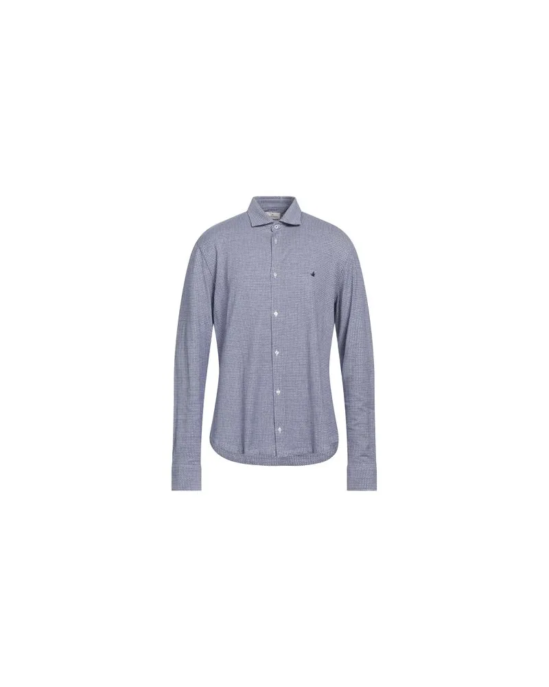 Brooksfield TOPS - Hemdenauf YOOX.COM Blau
