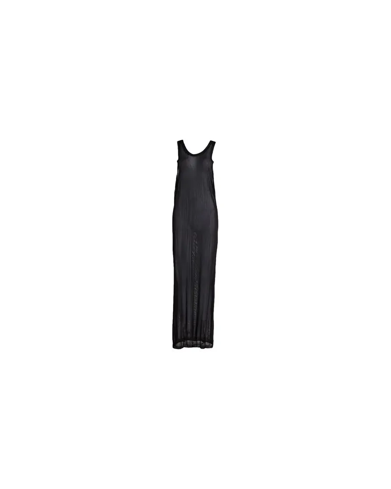 Isabel Benenato KLEIDER - Maxi-Kleiderauf YOOX.COM Schwarz