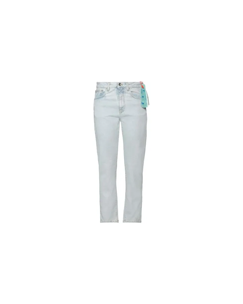 OFF-WHITE HOSEN & RÖCKE - Jeanshosenauf YOOX.COM Blau