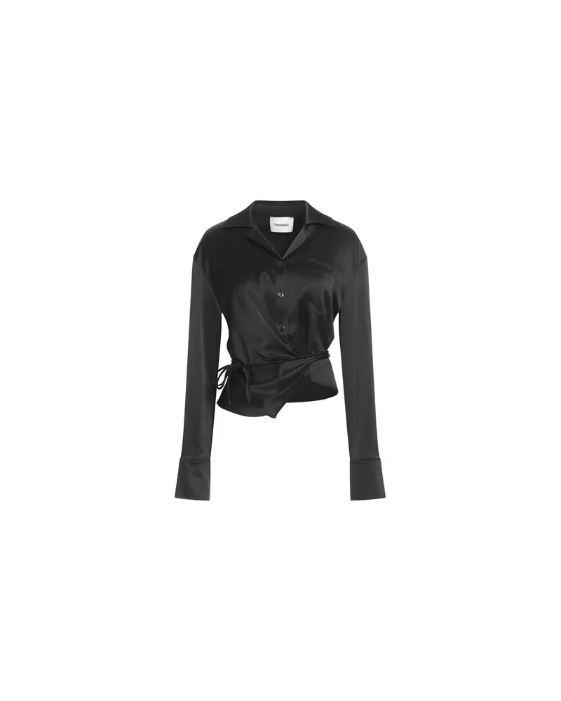Nanushka TOPS - Hemdenauf YOOX.COM Schwarz