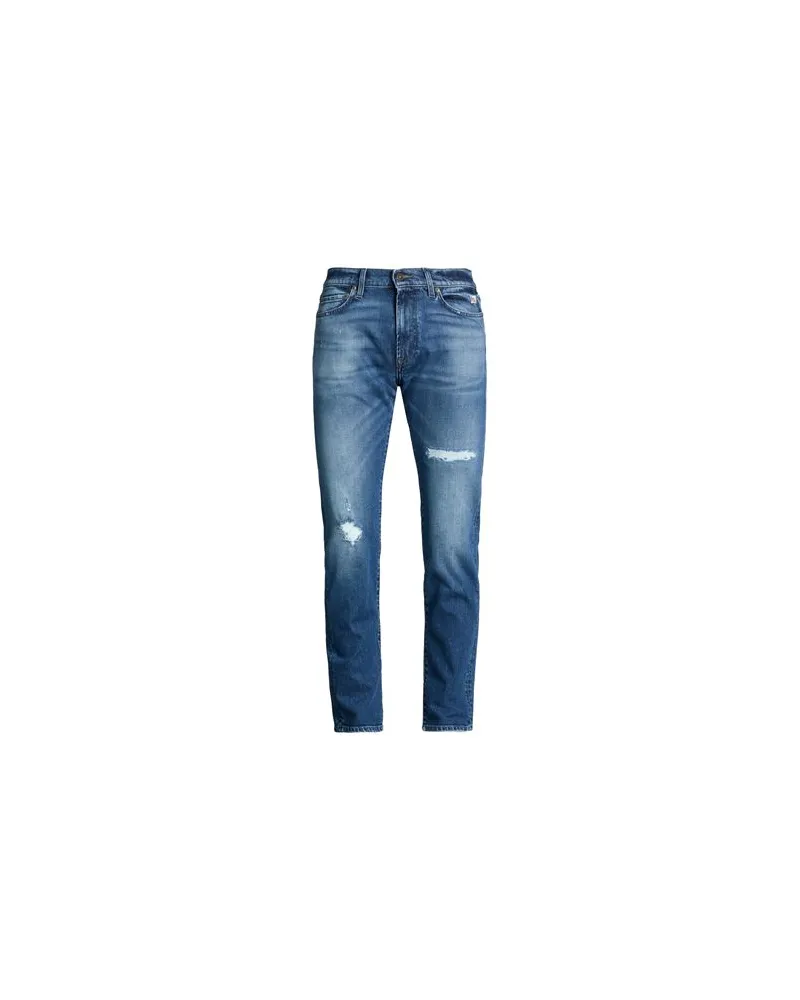 Roy Roger's HOSEN & RÖCKE - Jeanshosenauf YOOX.COM Blau