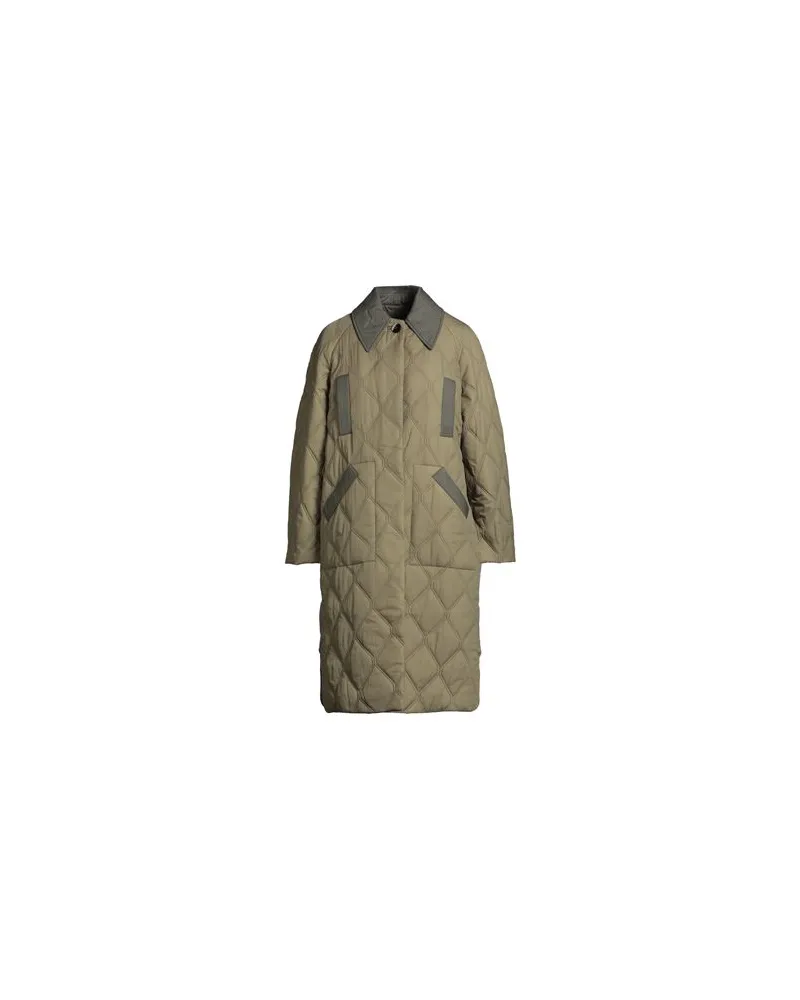 Ganni JACKEN & MÄNTEL - Pufferjacken & Daunenjackenauf YOOX.COM Khaki