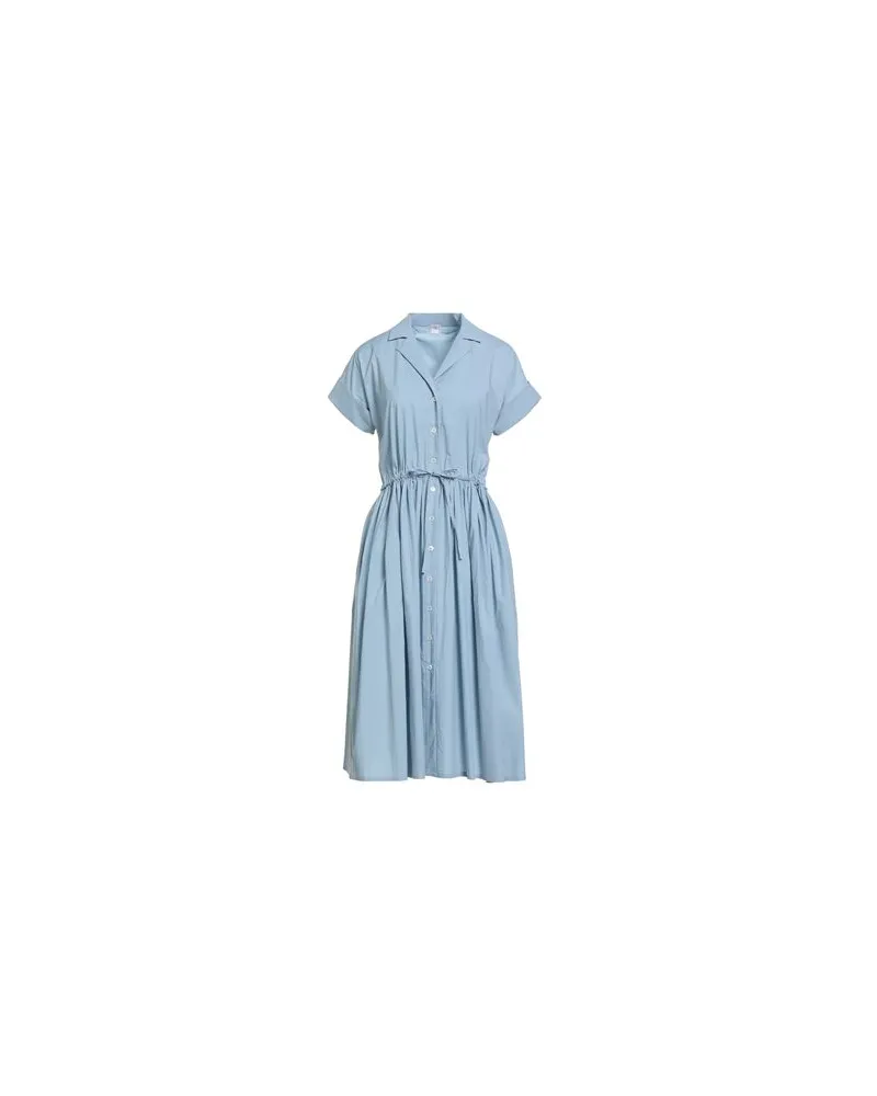 Fedeli KLEIDER - Midi-Kleiderauf YOOX.COM Hellblau