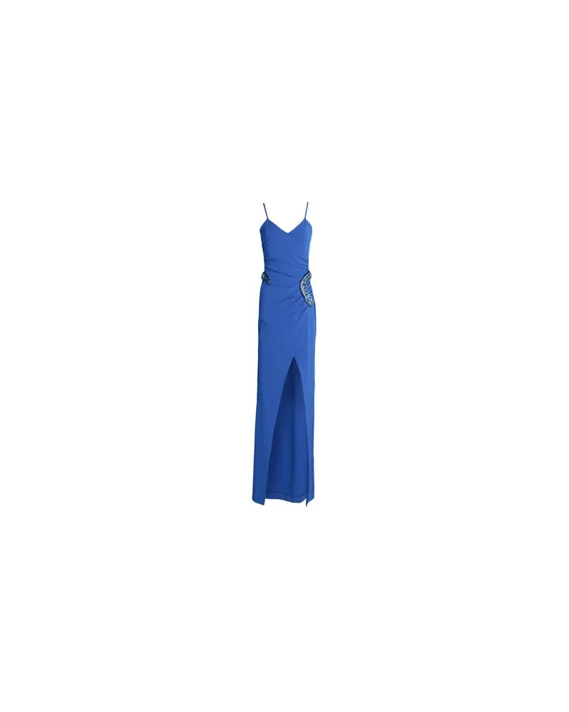 Balmain KLEIDER - Maxi-Kleiderauf YOOX.COM Blau