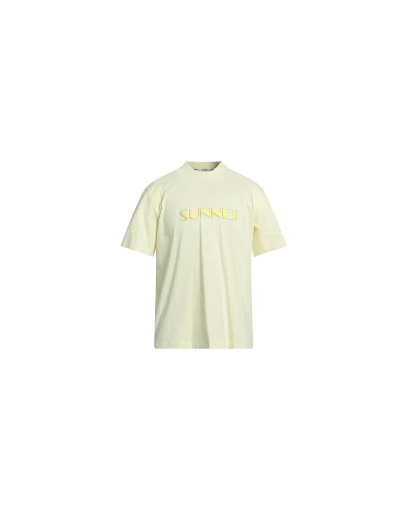 SUNNEI TOPS - T-shirtsauf YOOX.COM Pastellgelb