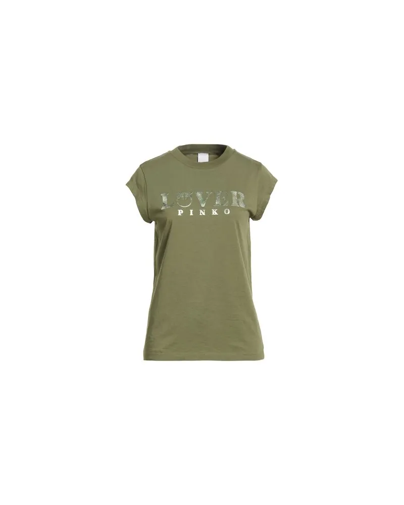 Pinko DENIM - TOPS - T-shirtsauf YOOX.COM Militärgrün