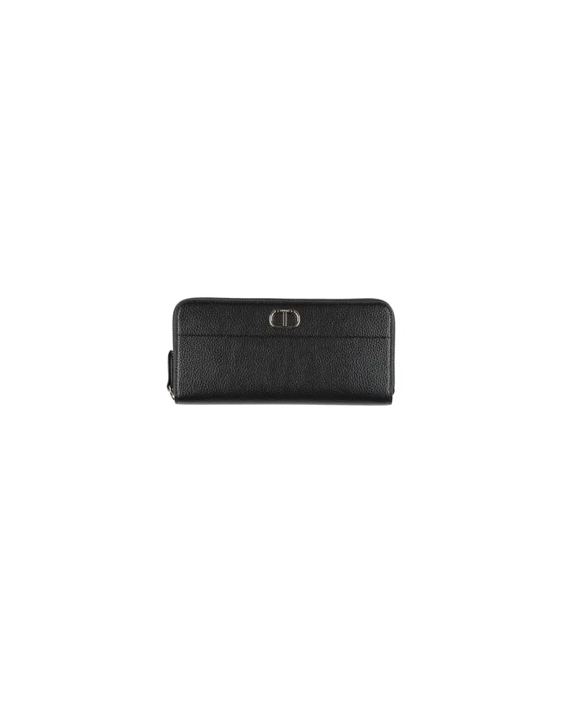 Twin-Set Kleinlederwaren - Brieftaschenauf YOOX.COM Schwarz
