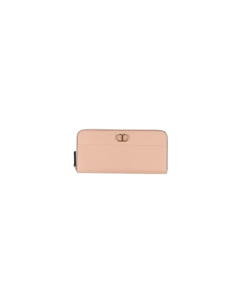 Twin-Set Kleinlederwaren - Brieftaschenauf YOOX.COM Hellrosa