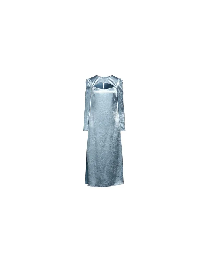 Baum und Pferdgarten KLEIDER - Midi-Kleiderauf YOOX.COM Himmelblau