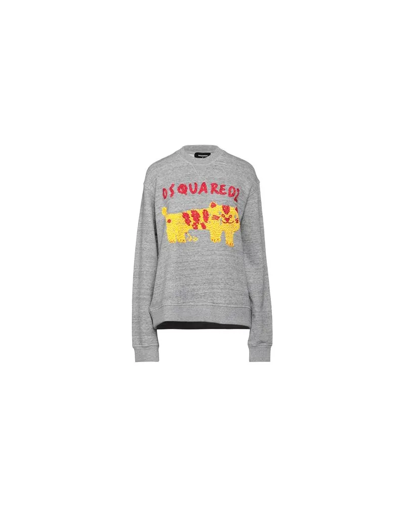 Dsquared2 TOPS - Sweatshirtsauf YOOX.COM Grau