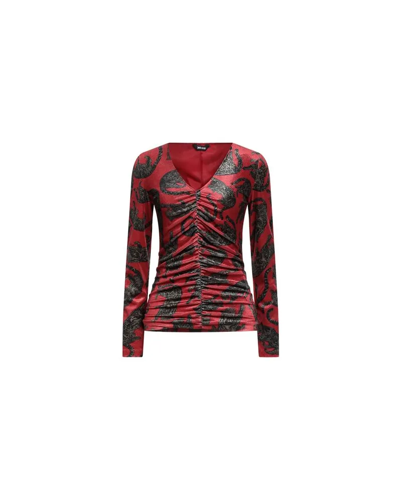 Just Cavalli TOPS - Topsauf YOOX.COM Ziegelrot