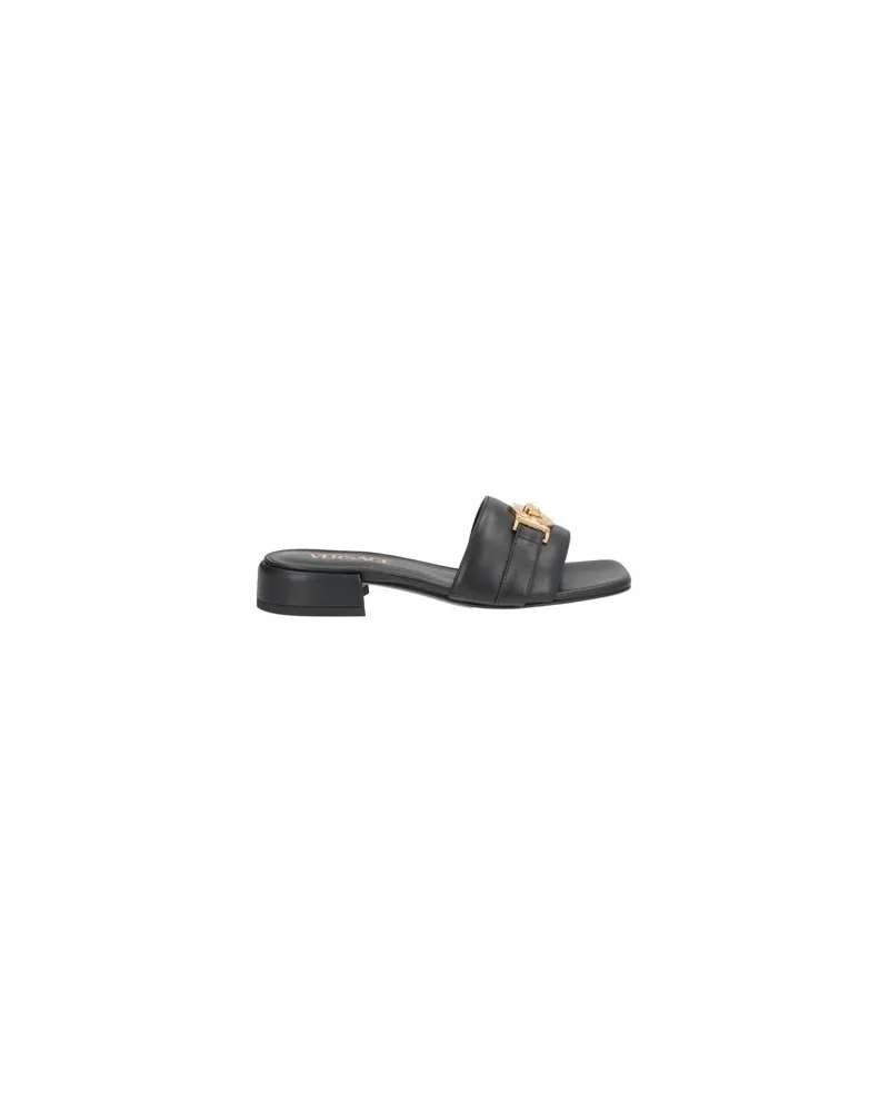 Versace SCHUHE - Sandalenauf YOOX.COM Schwarz