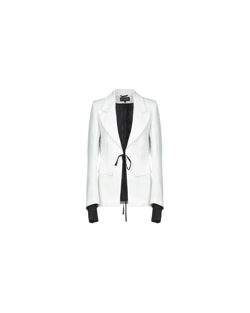 Ann Demeulemeester ANZÜGE und CO-ORDS - Blazersauf YOOX.COM Weiß