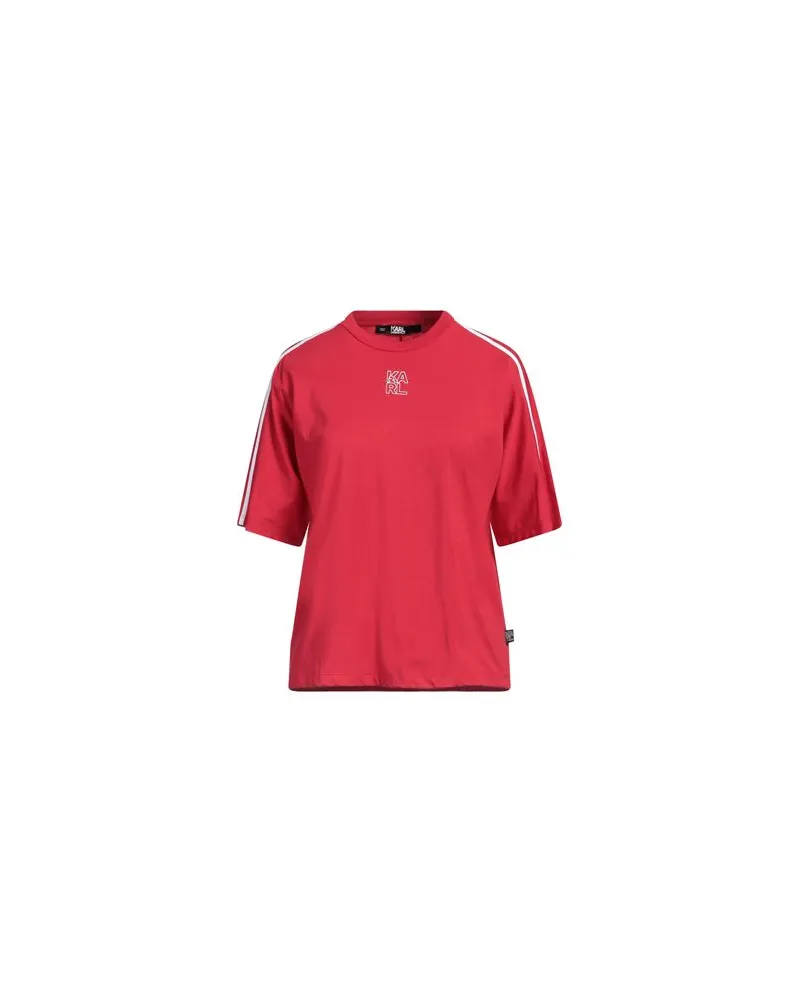 Karl Lagerfeld TOPS - T-shirtsauf YOOX.COM Rot
