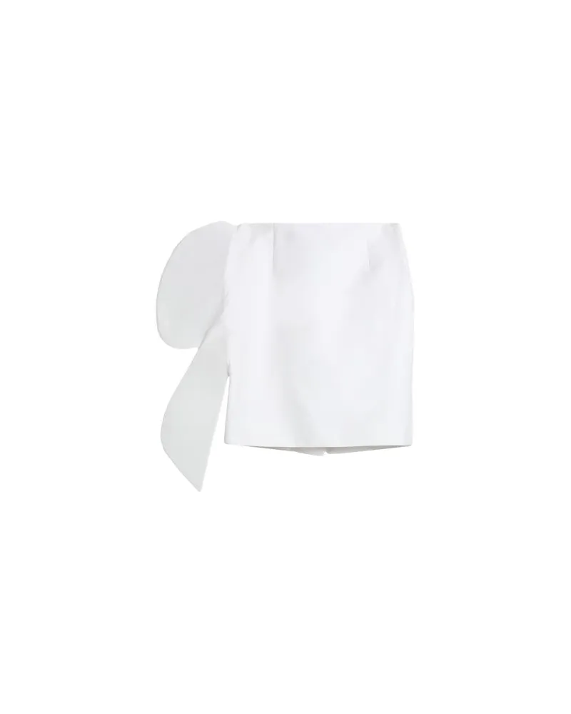 Moschino HOSEN & RÖCKE - Miniröckeauf YOOX.COM Weiß
