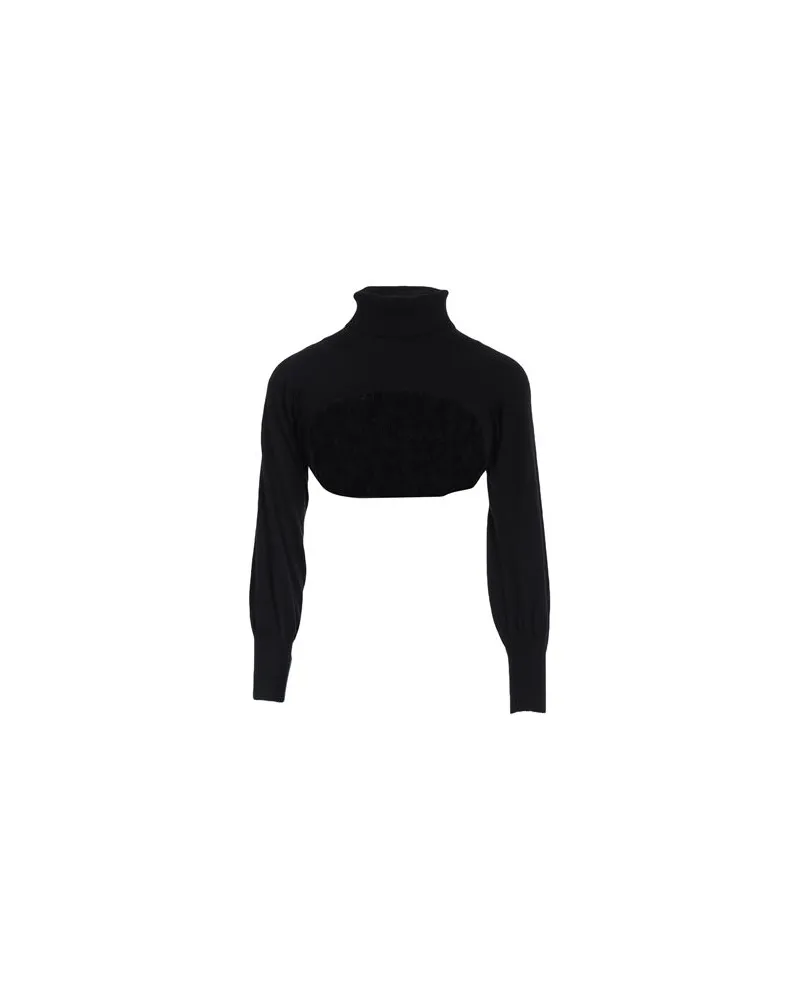Frankie Morello STRICKWAREN - Rollkragenpulloverauf YOOX.COM Schwarz