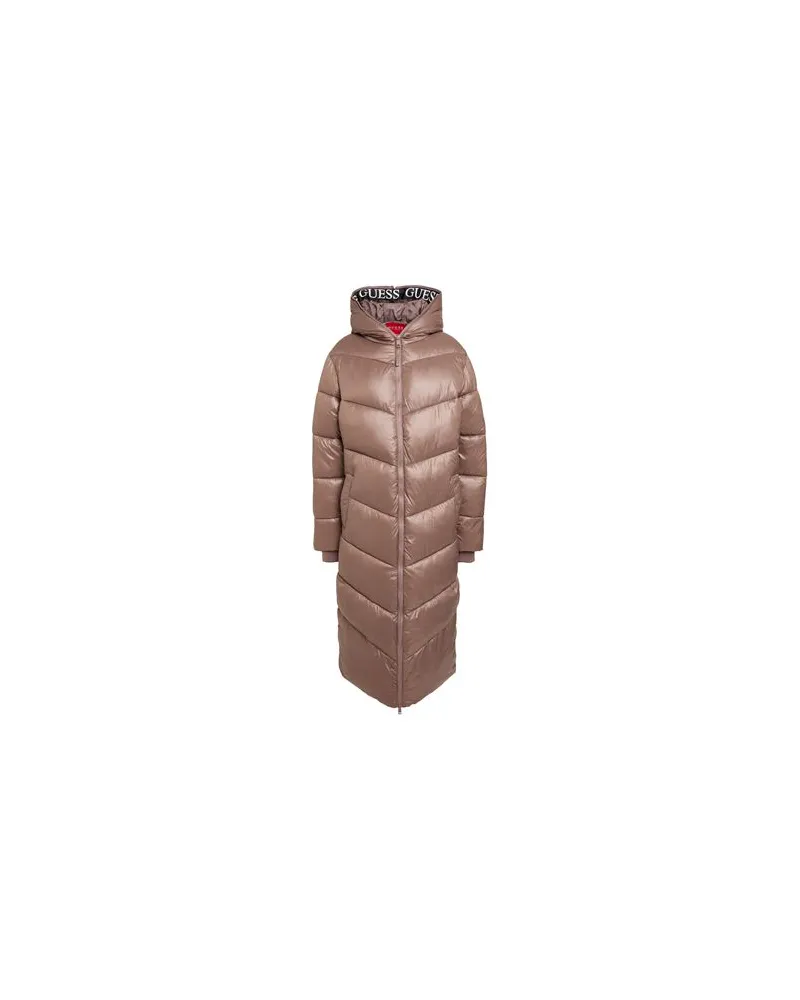 Guess JACKEN & MÄNTEL - Pufferjacken & Daunenjackenauf YOOX.COM Hellbraun