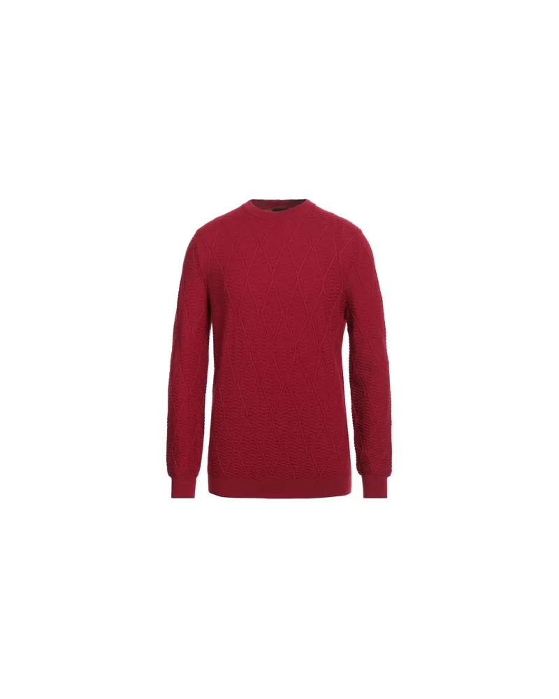 Giorgio Armani STRICKWAREN - Pulloverauf YOOX.COM Ziegelrot
