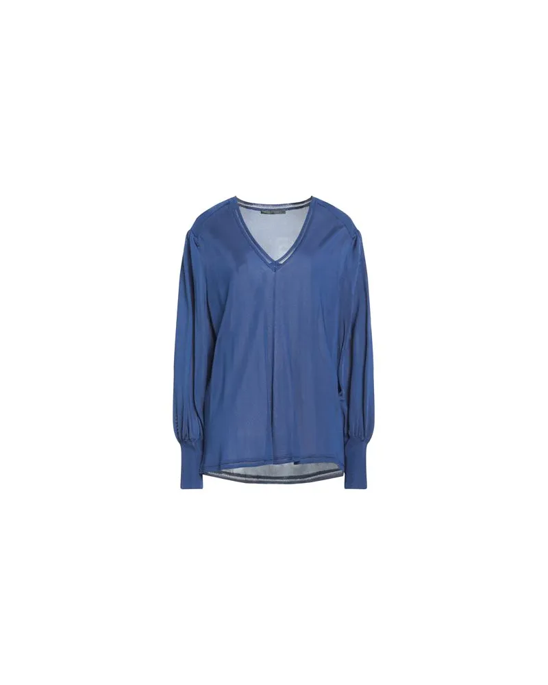 Alberta Ferretti STRICKWAREN - Pulloverauf YOOX.COM Blau